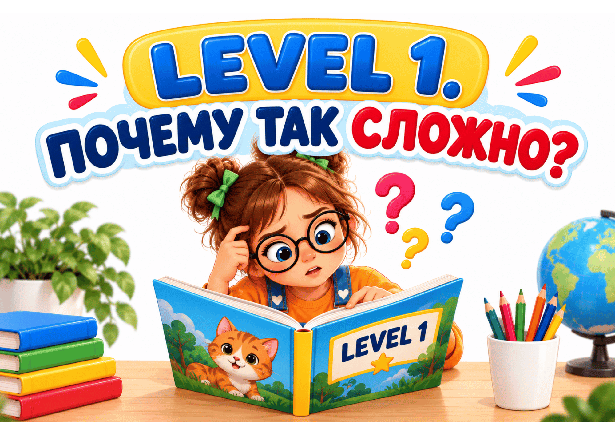 Как выбрать первую книгу на английском для ребёнка: почему Level 1 не всегда означает «легко» cover