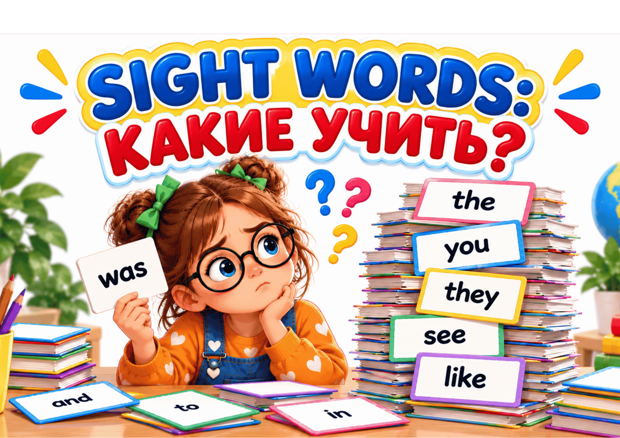 Sight words и high-frequency words: какие слова действительно нужно учить ребёнку cover