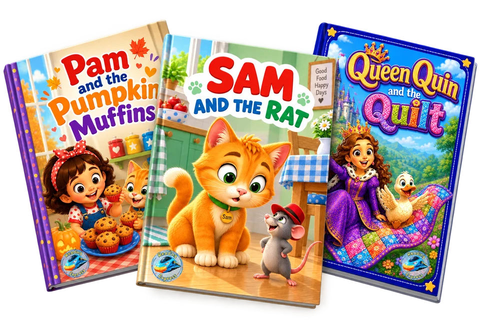 Reading Express decodable reader